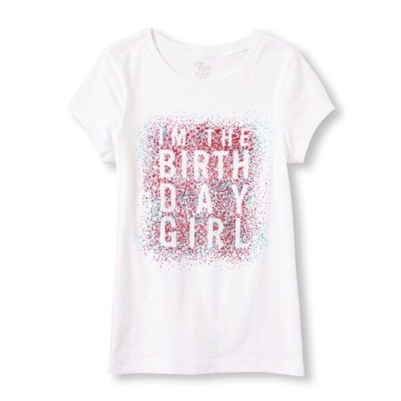 The Children's Place Other - NWT Birthday Girl Tee